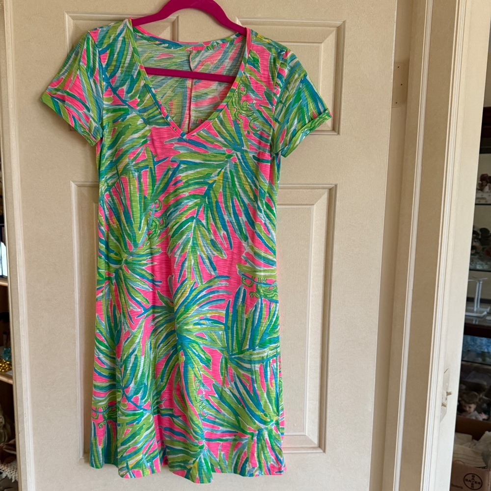 Lilly Pulitzer Jessica Tropical Print Dress